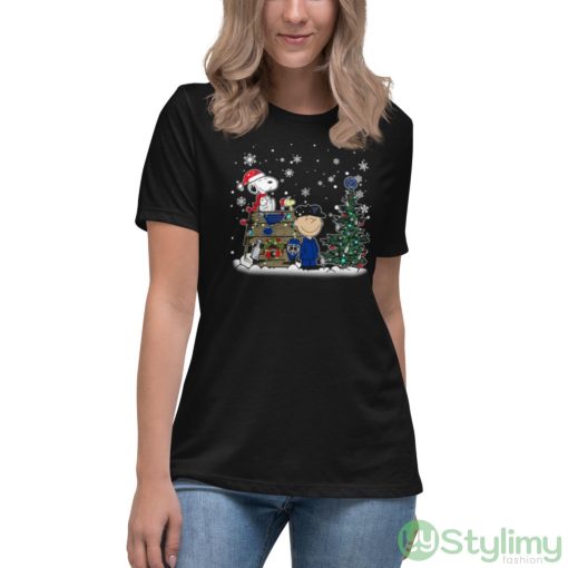 NHL St.Louis Blues Snoopy Charlie Brown Woodstock Christmas Stanley Cup Hockey Shirt