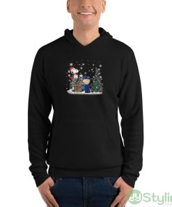 NHL Tampa Bay Lightning Snoopy Charlie Brown Woodstock Christmas Stanley Cup Hockey Shirt - Unisex Fleece Pullover Hoodie
