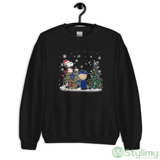 NHL Toronto Maple Leafs Snoopy Charlie Brown Woodstock Christmas Stanley Cup Hockey Shirt