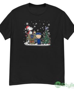NHL Toronto Maple Leafs Snoopy Charlie Brown Woodstock Christmas Stanley Cup Hockey Shirt - G500 Men’s Classic T-Shirt