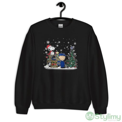 NHL Vancouver Canucks Snoopy Charlie Brown Woodstock Christmas Stanley Cup Hockey Shirt
