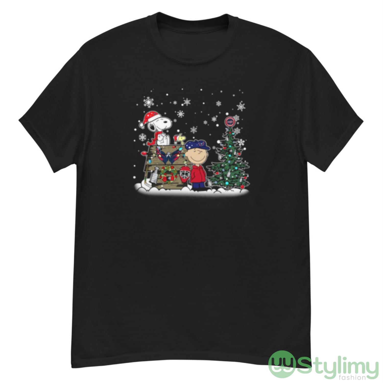NHL Washington Capitals Snoopy Charlie Brown Woodstock Christmas Stanley Cup Hockey Shirt 7 NHL Washington Capitals Snoopy Charlie Brown Woodstock Christmas Stanley Cup Hockey Shirt - G500 Men’s Classic T-Shirt