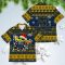Notre Dame Fighting Irish Baby Yoda Star Wars American Ugly Christmas Sweater Pattern Hawaiian Shirt Product Photo 2