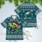 Philadelphia Eagles Baby Yoda Star Wars American Ugly Christmas Sweater Pattern Hawaiian Shirt Product Photo 2