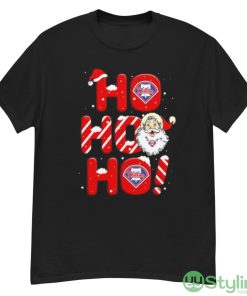 Philadelphia Phillies MLB Baseball Ho Ho Ho Santa Claus Merry Christmas Shirt - G500 Men’s Classic T-Shirt