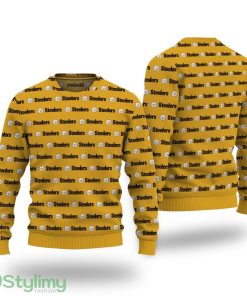 Pittsburgh Steelers All Over Print Christmas Sweater for Fans Product Photo 1