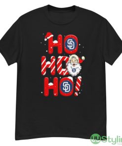 San Diego Padres MLB Baseball Ho Ho Ho Santa Claus Merry Christmas Shirt - G500 Men’s Classic T-Shirt