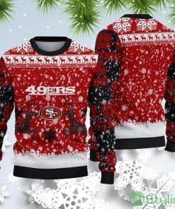 San Francisco ers Christmas Reindeer Ugly Christmas Sweater Product Photo 1