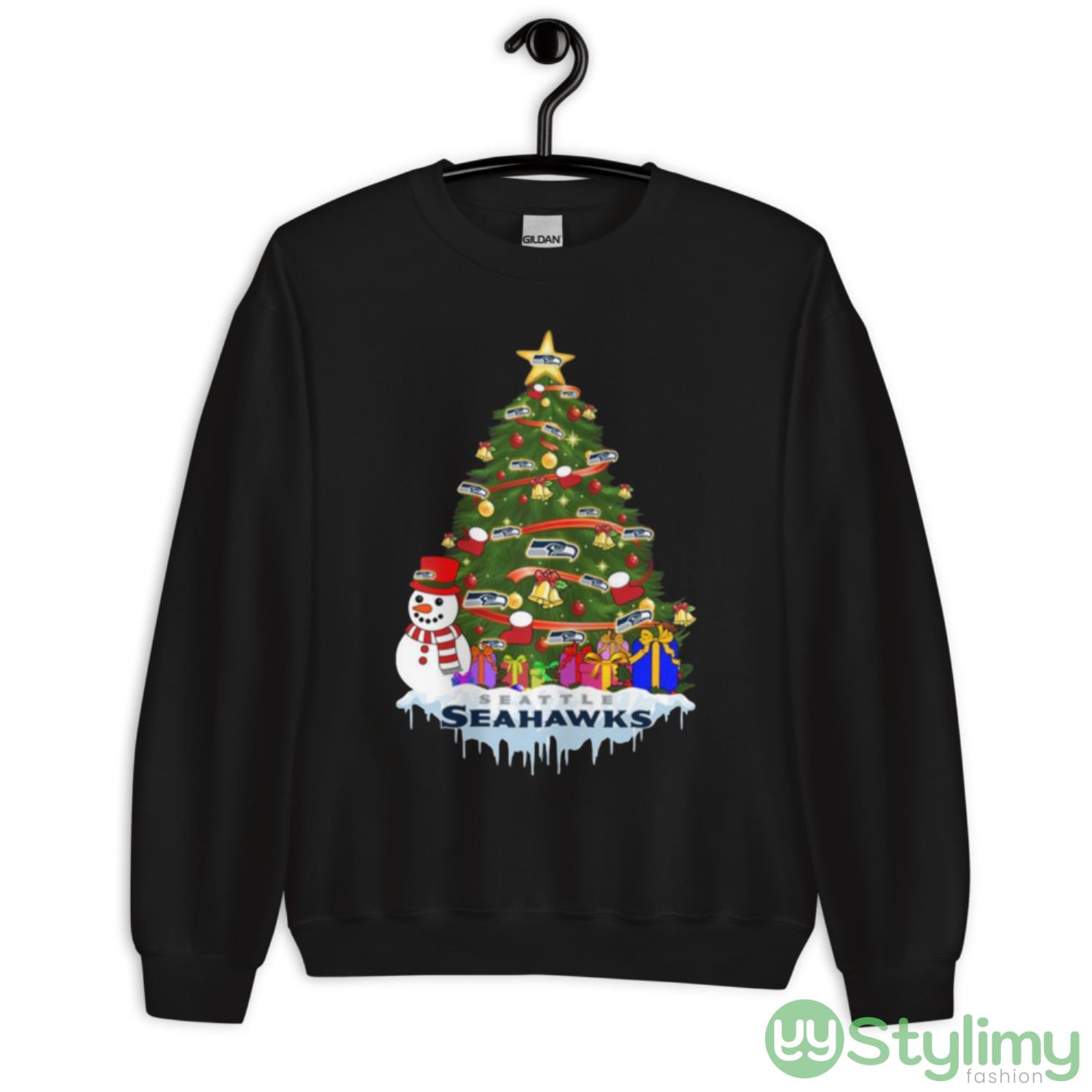 Seattle Seahawks Merry Christmas Nfl Football Sports Shirt 3 Seattle Seahawks Merry Christmas Nfl Football Sports Shirt - Unisex Crewneck Sweatshirt