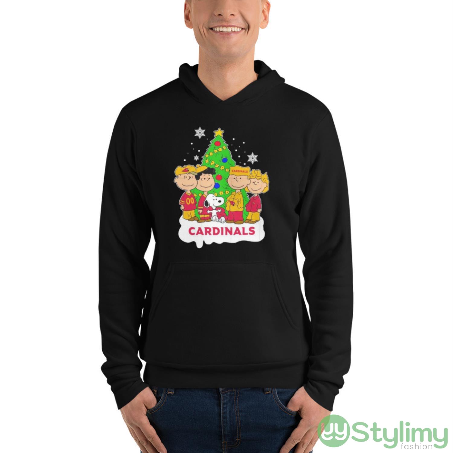 Snoopy The Peanuts Arizona Cardinals Christmas Shirt 9 Snoopy The Peanuts Arizona Cardinals Christmas Shirt - Unisex Fleece Pullover Hoodie