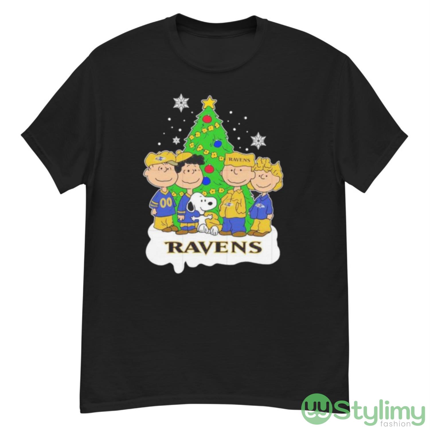 Snoopy The Peanuts Baltimore Ravens Christmas Shirt 8 Snoopy The Peanuts Baltimore Ravens Christmas Shirt - G500 Men’s Classic T-Shirt