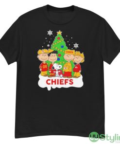Snoopy The Peanuts Kansas City Chiefs Christmas 2022 Shirt - G500 Men’s Classic T-Shirt