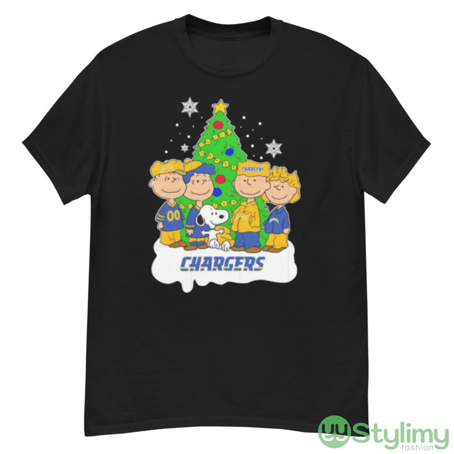 Snoopy The Peanuts Los Angeles Chargers Christmas Shirt 8 Snoopy The Peanuts Los Angeles Chargers Christmas Shirt - G500 Men’s Classic T-Shirt