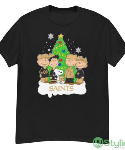 Snoopy The Peanuts New Orleans Saints Christmas Shirt - G500 Men’s Classic T-Shirt