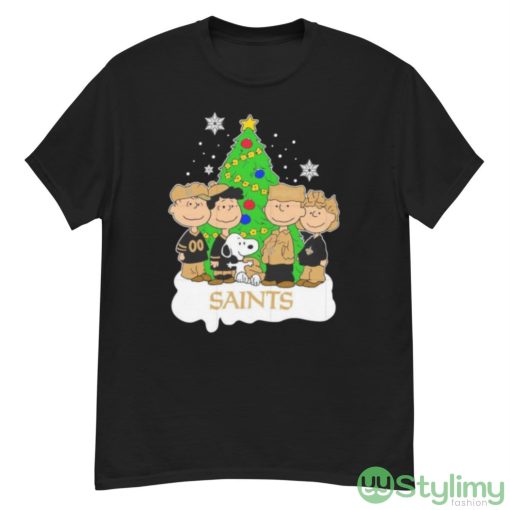 Snoopy The Peanuts New Orleans Saints Christmas Shirt - G500 Men’s Classic T-Shirt
