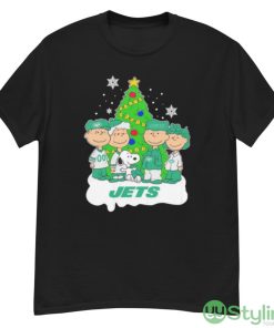 Snoopy The Peanuts New York Jets Christmas Shirt - G500 Men’s Classic T-Shirt