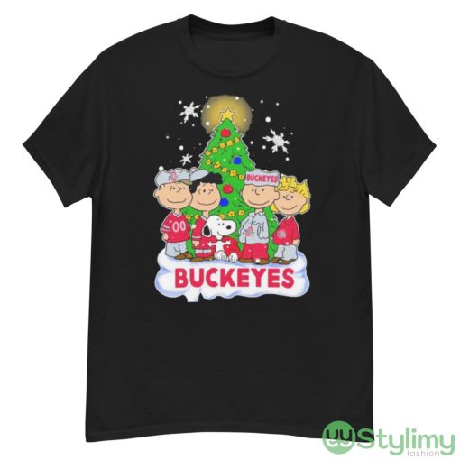Snoopy The Peanuts Ohio State Buckeyes Christmas Shirt - G500 Men’s Classic T-Shirt