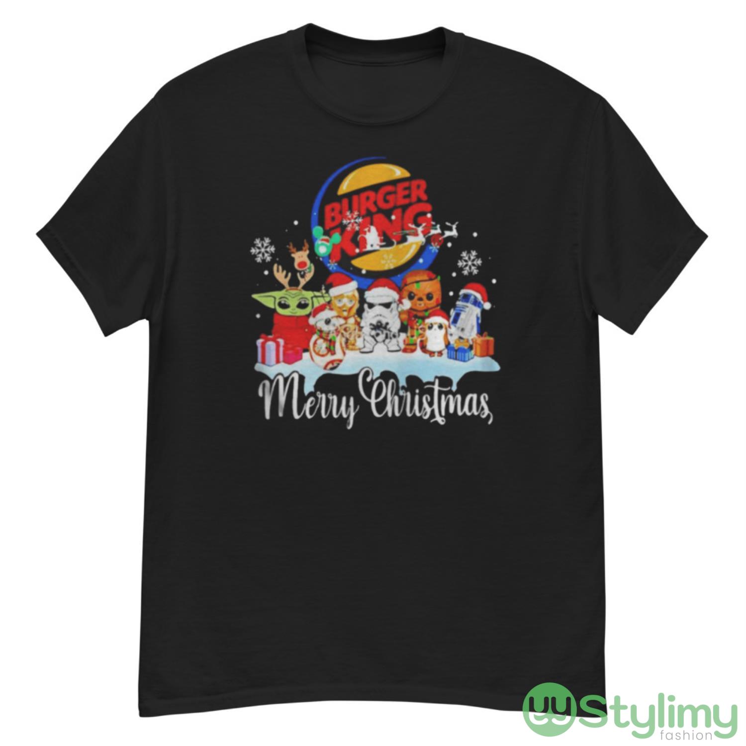 Star Wars Characters Burger King Merry Christmas Shirt 9 Star Wars Characters Burger King Merry Christmas Shirt - G500 Men’s Classic T-Shirt