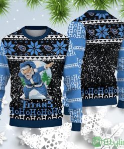 Tennessee Titans Christmas Santa Claus Ugly Christmas Sweater Product Photo 1