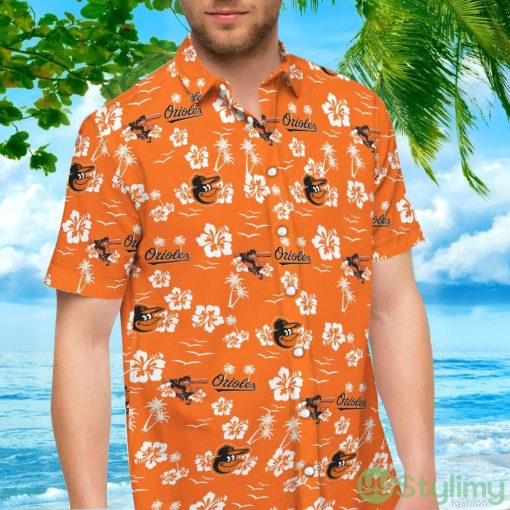 Baltimore Orioles Orange Hawaiian Shirt For Men And Women
