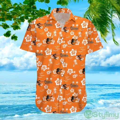 Baltimore Orioles Orange Hawaiian Shirt For Men And Women