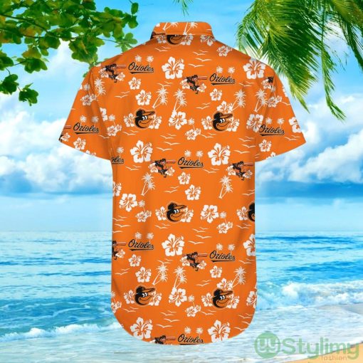 Baltimore Orioles Orange Hawaiian Shirt For Men And Women
