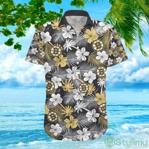 Boston Bruins Hawaii Floral Hawaiian Shirt For Men And Women