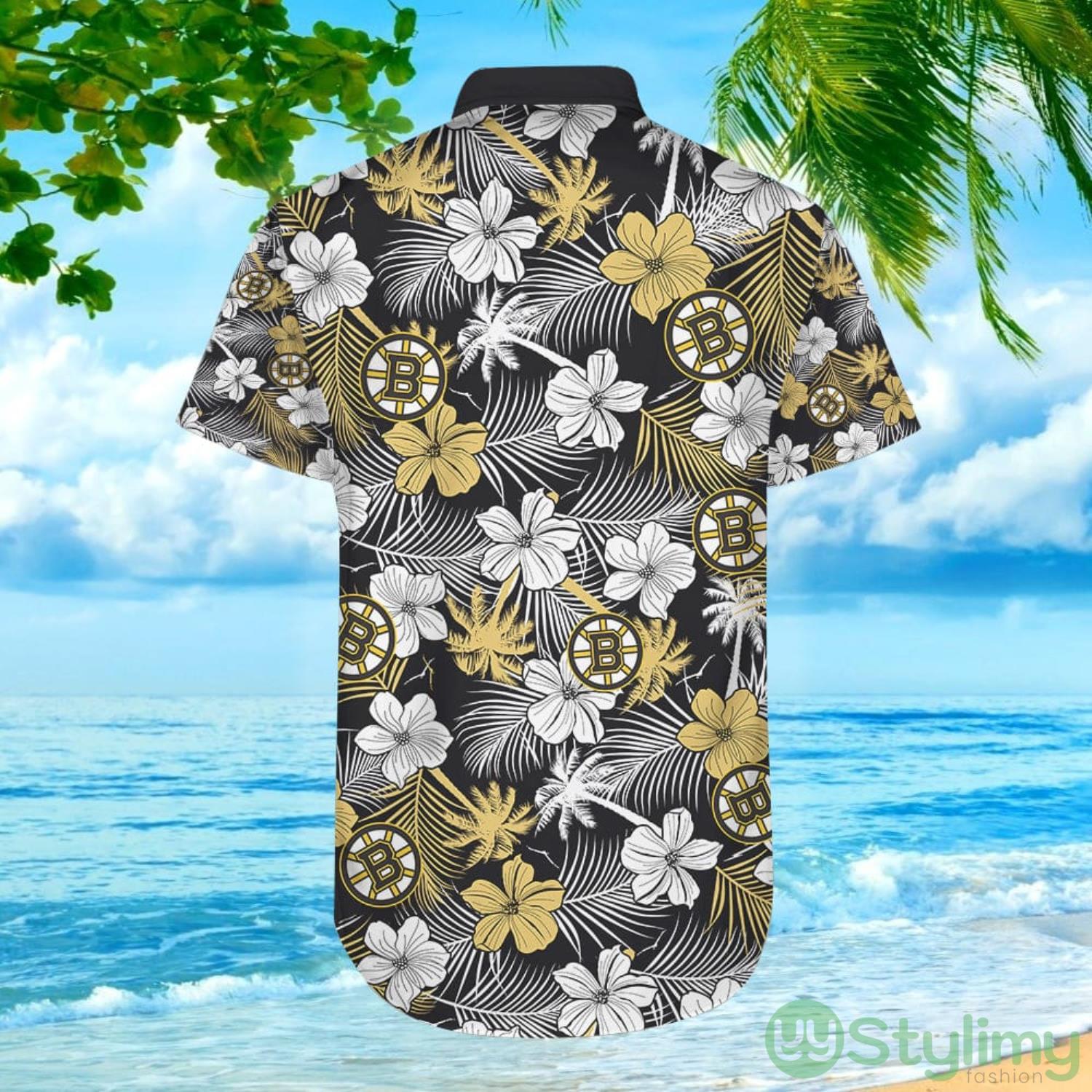 Boston Bruins Hawaii Floral Hawaiian Shirt For Men And Women 3 Boston Bruins Hawaii Floral Hawaiian Shirt For Men And Women Product Photo 1