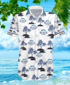 Busch Light Beer Floral Hawaiian Shirt For Men And Women Product Photo 2