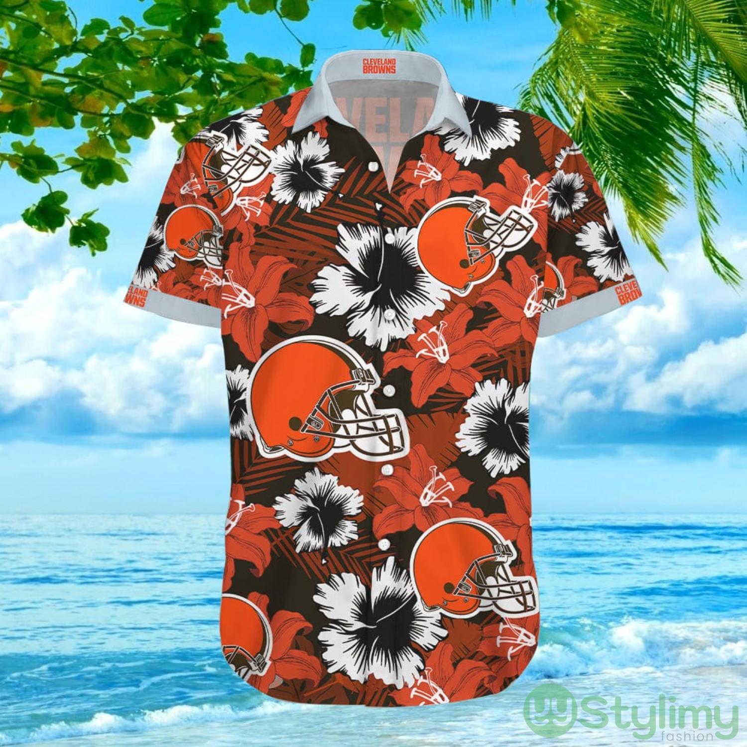 Cleveland Browns Hawaiian Shirt For Men And Women 3 Cleveland Browns Hawaiian Shirt For Men And Women Product Photo 1