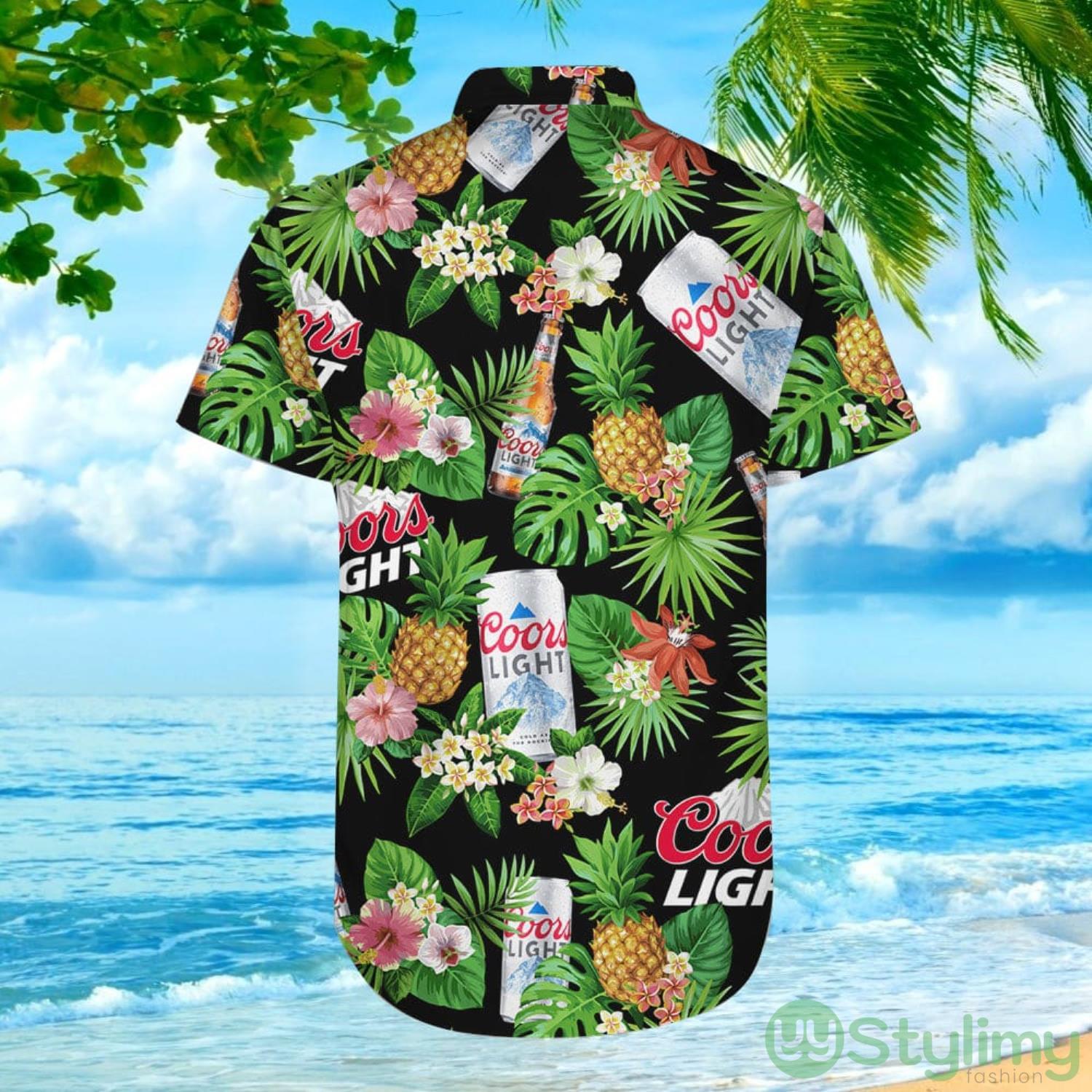 Coors Light Summer Aloha Hawaiian Shirt For Men And Women 3 Coors Light Summer Aloha Hawaiian Shirt For Men And Women Product Photo 3