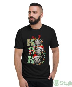 Cows Ho Ho Ho Christmas Shirt - Short Sleeve T-Shirt