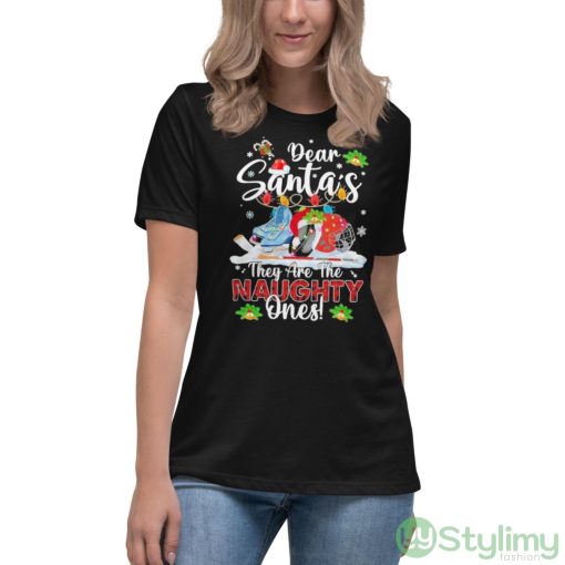 Dear Santa They Are The Naughty Ones Hockey Christmas Sweater Shirt