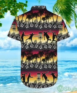 Disc Golf Sunset Coconut Beach Hawaiian Shirt For Men And Women Product Photo 3
