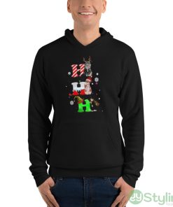 Good Cats Ho Ho Ho Merry Christmas Shirt - Unisex Fleece Pullover Hoodie