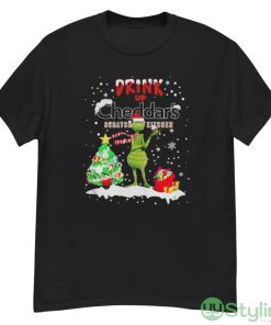 Grinch Drink Up Cheddar’s Scratch Kitchen Christmas shirt - G500 Men’s Classic T-Shirt