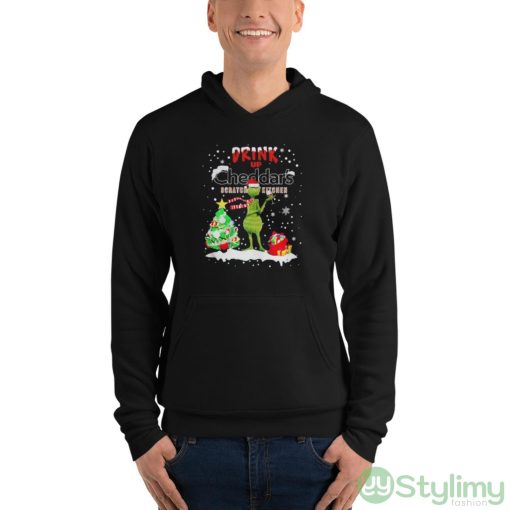 Grinch Drink Up Cheddar’s Scratch Kitchen Christmas shirt