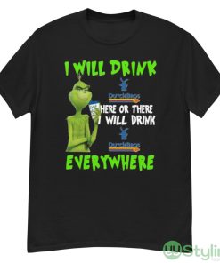 Grinch I Will Drink Dutch Bros Here Or There I Will Drink Dutch Bros Everywhere Shirt - G500 Men’s Classic T-Shirt