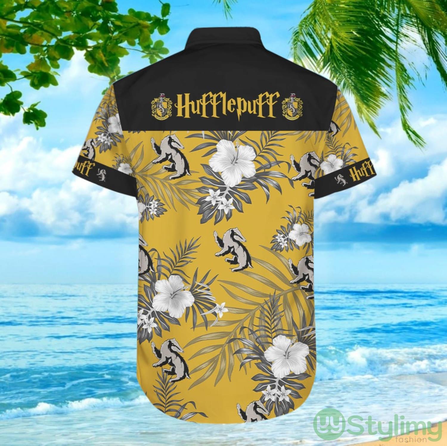 Hufflepuff Harry Potter Logo Aloha Hawaiian Shirt For Men And Women 3 Hufflepuff Harry Potter Logo Aloha Hawaiian Shirt For Men And Women Product Photo 1