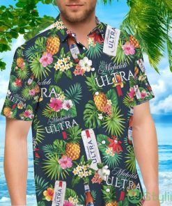 Michelob Ultra Beer Tropical Flower Hawaiian Shirt For Men And Women Product Photo 1