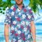 New York Rangers Hawaii Floral Hawaiian Shirt For Men And Women Product Photo 2