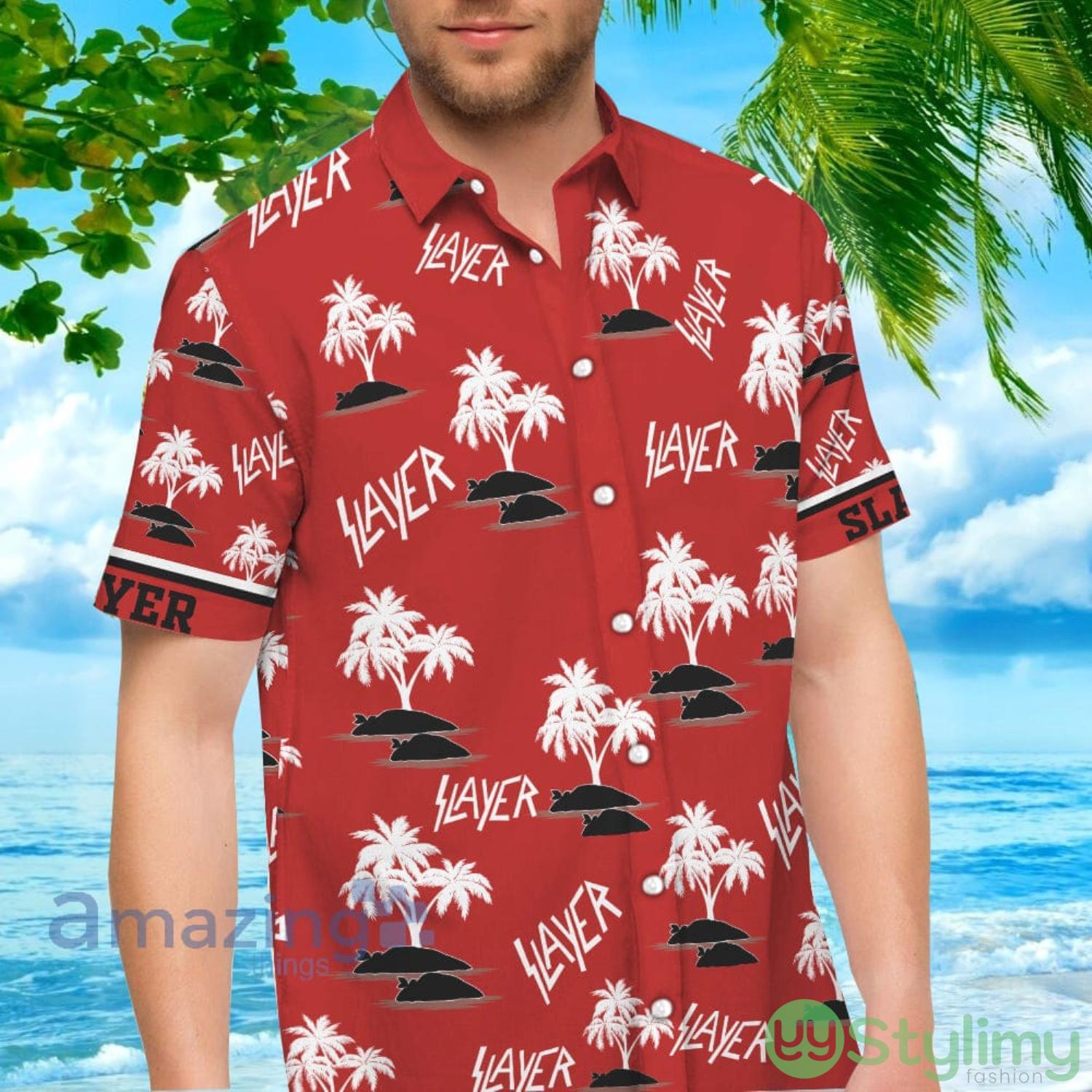 Slayer Thrash Metal Band Hawaii Hawaiian Shirt For Men And Women 2 Slayer Thrash Metal Band Hawaii Hawaiian Shirt For Men And Women Product Photo 2