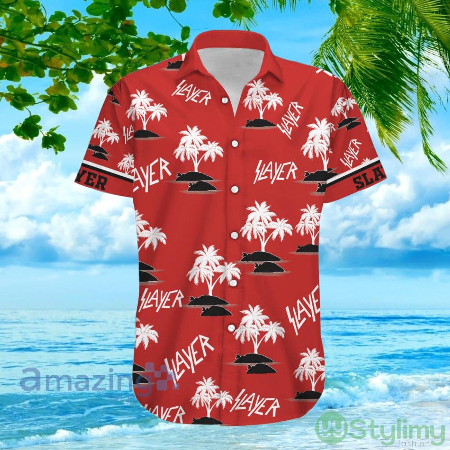 Slayer Thrash Metal Band Hawaii Hawaiian Shirt For Men And Women 3 Slayer Thrash Metal Band Hawaii Hawaiian Shirt For Men And Women Product Photo 3
