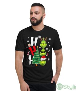 The Grinch Ho Ho Ho Christmas Sweater Shirt - Short Sleeve T-Shirt