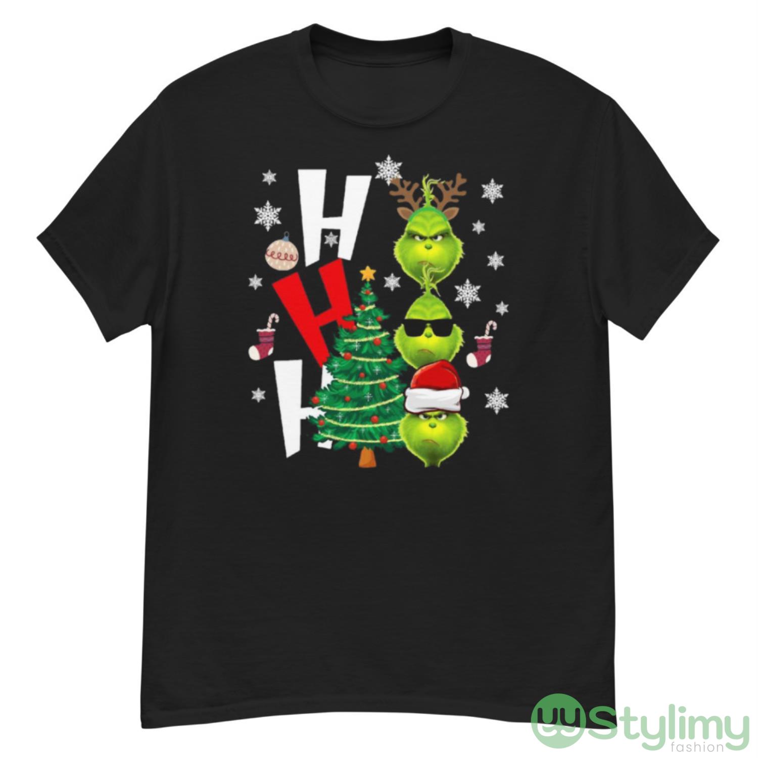 The Grinch Ho Ho Ho Christmas Sweater Shirt 7 The Grinch Ho Ho Ho Christmas Sweater Shirt - G500 Men’s Classic T-Shirt