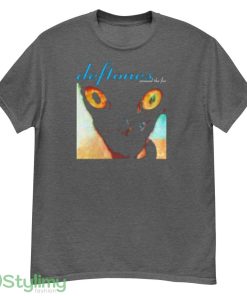 Deftones Around The Fur Cat Unisex Cotton Vintage Reprint Black T Shirt - G500 Men’s Classic T-Shirt-1