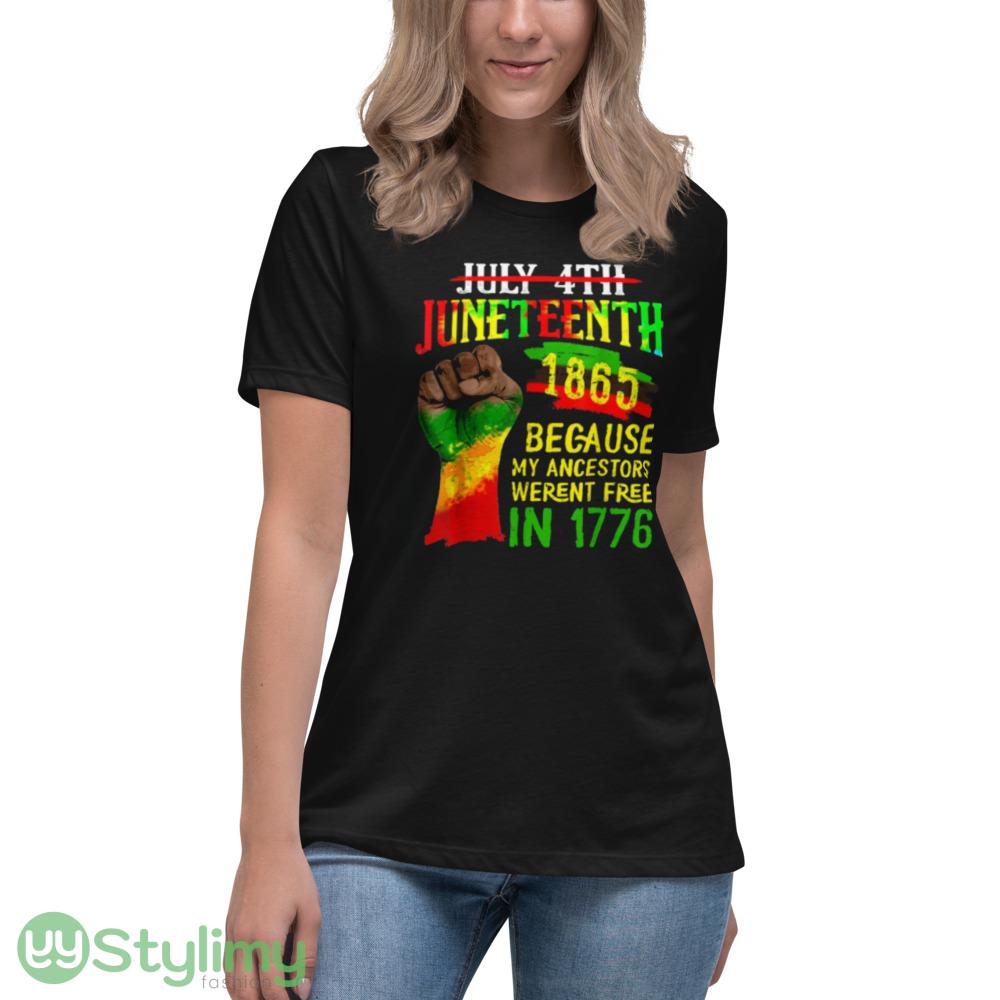 Juneteenth Tshirt Women Juneteenth Shirts For Men Juneteenth T Shirt 10 Juneteenth Tshirt Women Juneteenth Shirts For Men Juneteenth T Shirt - Women's Relaxed Short Sleeve Jersey Tee