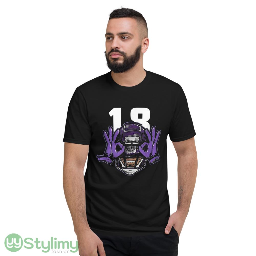 Justin Jefferson Griddy Rugby T Shirt Griddy Rugby Design T Shirt Gift Fan shirt 4 Justin Jefferson Griddy Rugby T Shirt Griddy Rugby Design T Shirt Gift Fan shirt - Short Sleeve T-Shirt