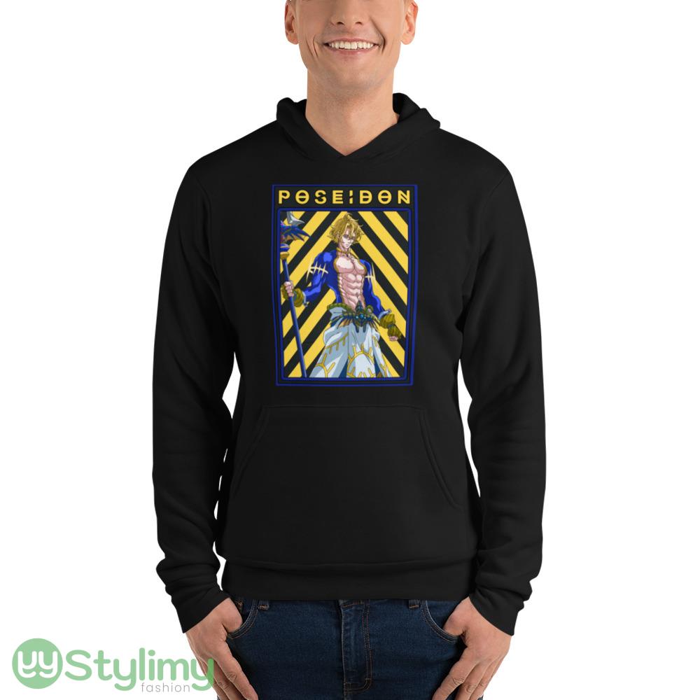 POSEIDON greek god of the sea earthquakes storms shirt 7 POSEIDON greek god of the sea earthquakes storms shirt - Unisex Fleece Pullover Hoodie