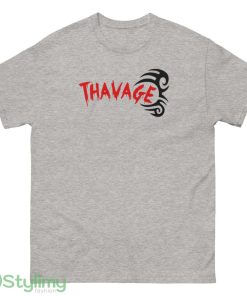 Thavage T shirt Thavage red vintage shirt - 500 Men’s Classic Tee Gildan